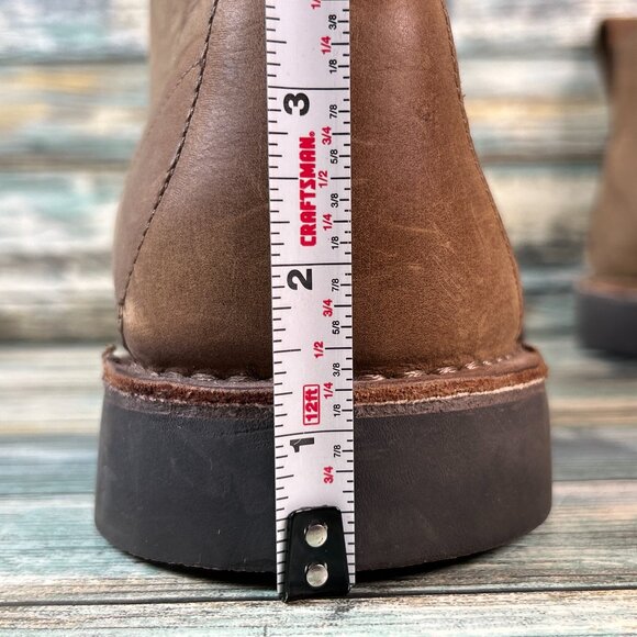 Clarks Boots Mens Size 12M Brown Leather Lace Up Ankle Comfort - Picture 10 of 11